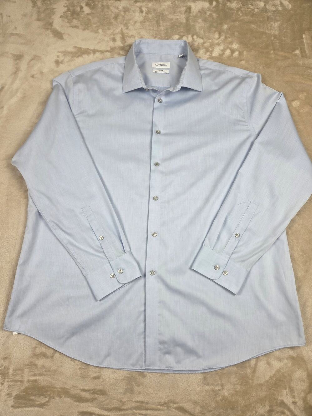 Calvin Klein Blue Button Down Shirt